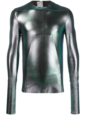 

Long sleeves metallic shirt, Rick Owens Long sleeves metallic shirt