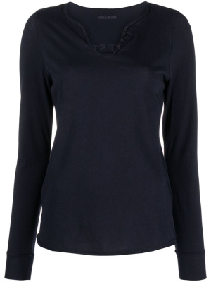 

Slogan-print cotton T-shirt, Zadig&Voltaire Slogan-print cotton T-shirt