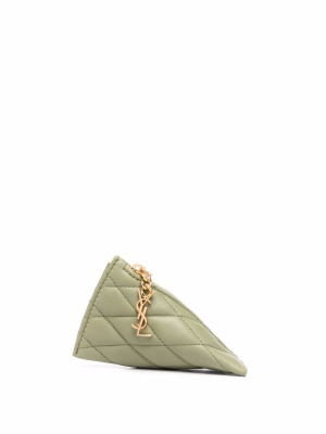 

Chevron quilted key pouch, Saint Laurent Chevron quilted key pouch