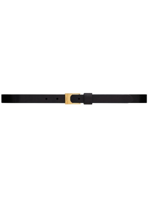 

Buckle-fastening leather belt, Saint Laurent Buckle-fastening leather belt