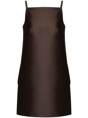 

Square-neck silk minidress, Valentino Garavani Square-neck silk minidress