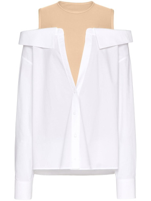 

Off-shoulder shirt, Valentino Garavani Off-shoulder shirt