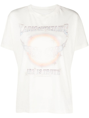 

Tommer logo-print T-shirt, Zadig&Voltaire Tommer logo-print T-shirt