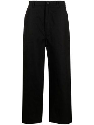 

Cropped cotton trousers, Comme Des Garçons Homme Cropped cotton trousers