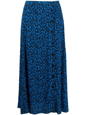 

June leopard-print midi skirt, Zadig&Voltaire June leopard-print midi skirt