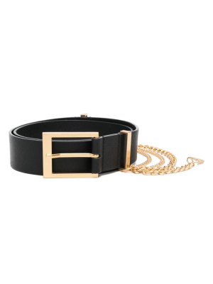 

Rock chain-link leather belt, Zadig&Voltaire Rock chain-link leather belt