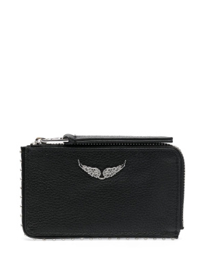 

Wing-plaque compact wallet, Zadig&Voltaire Wing-plaque compact wallet