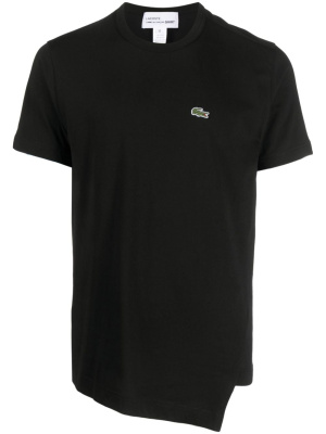 

X Lacoste asymmetric-hem T-shirt, Comme Des Garçons Shirt X Lacoste asymmetric-hem T-shirt