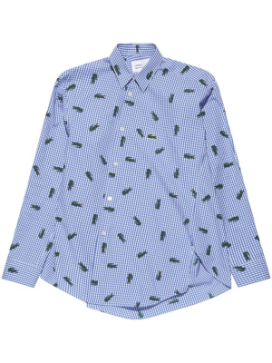 

Logo-print cotton shirt, Comme Des Garçons Shirt Logo-print cotton shirt