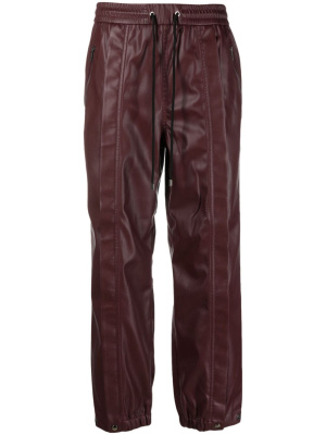 

Faux-leather straight-leg trousers, Iceberg Faux-leather straight-leg trousers