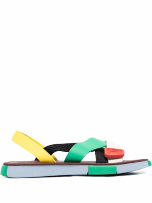 

Set colour-block sandals, Camper Set colour-block sandals