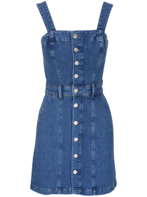 

Maddy button-up denim minidress, PAIGE Maddy button-up denim minidress