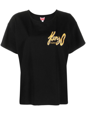 

Logo-print cotton T-shirt, Kenzo Logo-print cotton T-shirt