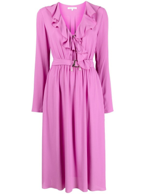 

Ruffled midi dress, Patrizia Pepe Ruffled midi dress