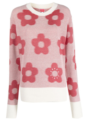 

Flower Spot jacquard jumper, Kenzo Flower Spot jacquard jumper