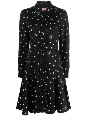 

Polka-dot pattern dress, Kenzo Polka-dot pattern dress