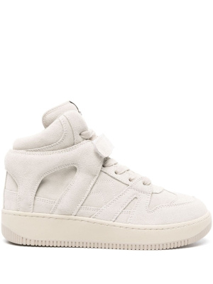 

Brooklee high-top suede sneakers, ISABEL MARANT Brooklee high-top suede sneakers