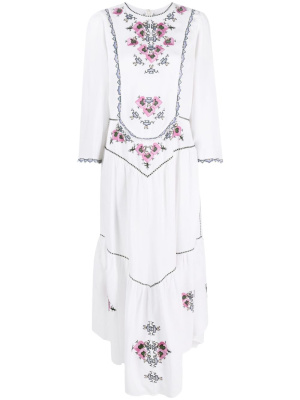 

Embroidered midi dress, ISABEL MARANT Embroidered midi dress