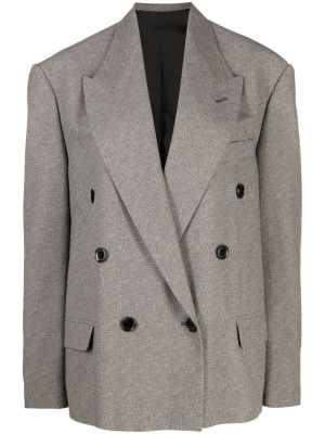 

Wide-lapels double-breasted blazer, ISABEL MARANT Wide-lapels double-breasted blazer