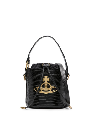 

Orb-plaque bucket bag, Vivienne Westwood Orb-plaque bucket bag