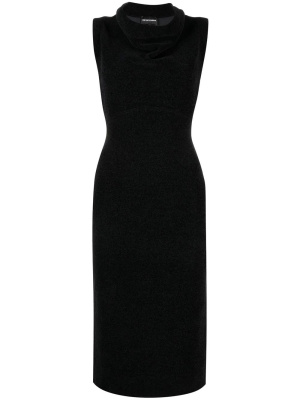 

Boat neck knitted dress, Emporio Armani Boat neck knitted dress