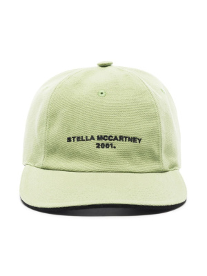 

Logo-embroidered baseball cap, Stella McCartney Logo-embroidered baseball cap