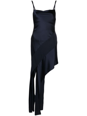 

Slash stretch-silk dress, Helmut Lang Slash stretch-silk dress