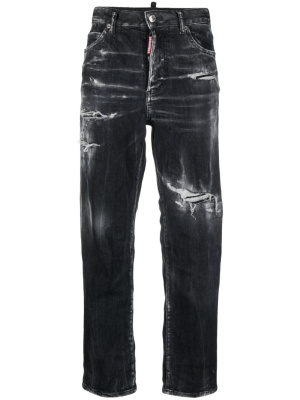 

Distressed-effect cropped jeans, Dsquared2 Distressed-effect cropped jeans