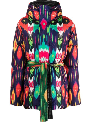 

Graphic-print padded jacket, Dsquared2 Graphic-print padded jacket