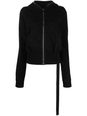

Zipped cotton hoodie, Rick Owens DRKSHDW Zipped cotton hoodie