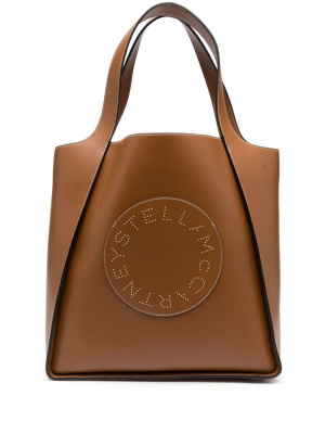 

Perforated-logo tote bag, Stella McCartney Perforated-logo tote bag
