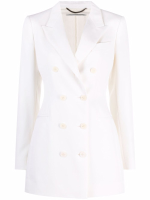 

Double-breasted crepe blazer, Stella McCartney Double-breasted crepe blazer