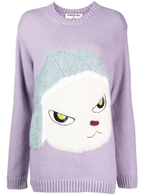 

Intarsia knit long sleeve jumper, Stella McCartney Intarsia knit long sleeve jumper