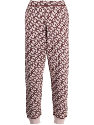 

S-Wave printed knitted wool trousers, Stella McCartney S-Wave printed knitted wool trousers