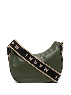 

Logo-strap hobo bag, Marni Logo-strap hobo bag