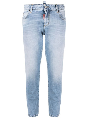 

Mid-rise cropped jeans, Dsquared2 Mid-rise cropped jeans