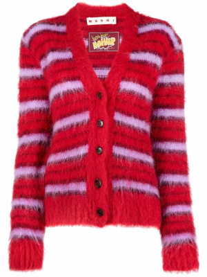

Striped knitted cardigan, Marni Striped knitted cardigan