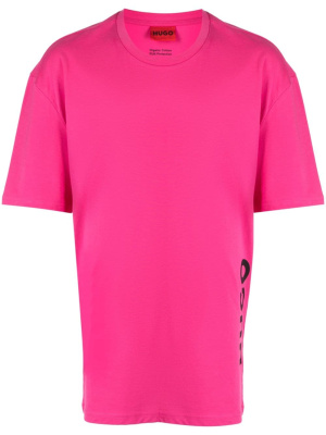 

Logo-print cotton T-shirt, HUGO Logo-print cotton T-shirt