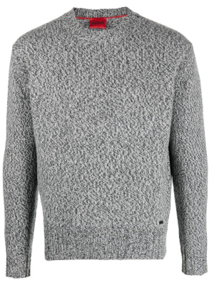 

Chunky-knit crew neck jumper, HUGO Chunky-knit crew neck jumper