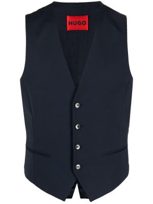 

Single-breasted buttoned waistcoat, HUGO Single-breasted buttoned waistcoat