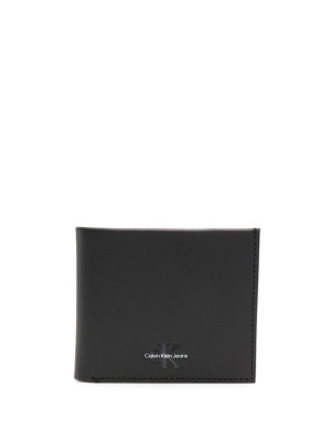 

Logo-embossed leather wallet, Calvin Klein Jeans Logo-embossed leather wallet