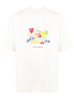 

Vase à Fruits print T-shirt, Drôle De Monsieur Vase à Fruits print T-shirt