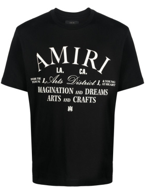 

Logo-print cotton T-shirt, AMIRI Logo-print cotton T-shirt