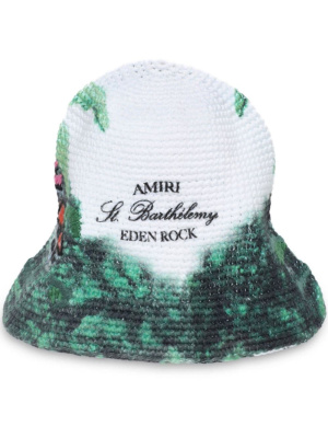 

Eden Rock crochet bucket hat, AMIRI Eden Rock crochet bucket hat