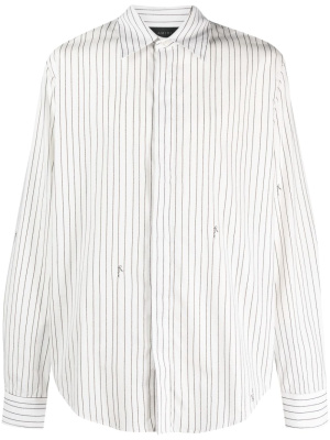 

Striped long-sleeve cotton shirt, AMIRI Striped long-sleeve cotton shirt