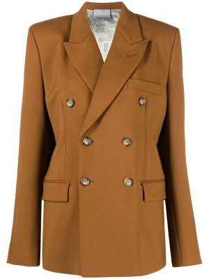 

Double-breasted wool blazer, VTMNTS Double-breasted wool blazer