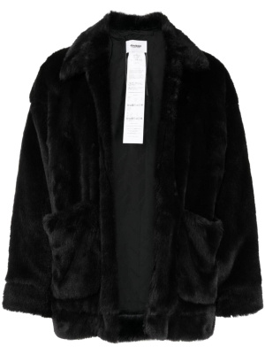 

Panda-motif faux-fur jacket, Doublet Panda-motif faux-fur jacket