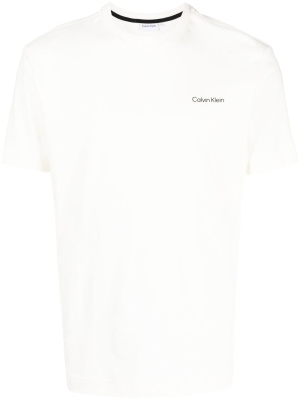 

Logo-print cotton T-shirt, Calvin Klein Logo-print cotton T-shirt