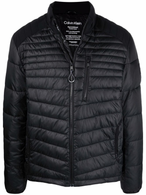 

Quilted zip-up jacket, Calvin Klein Quilted zip-up jacket