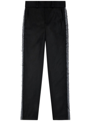 

Straight-leg fringed trousers, Diesel Straight-leg fringed trousers